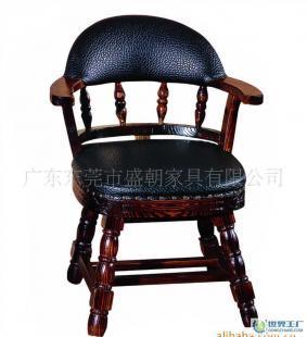 帶皮咖啡椅,古典家具,酒吧,茶樓家具,木藝家具_世界工廠網中國產品信息庫