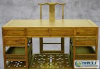 古典家具之榆木實木書桌 傳統工藝與現代家居的完美融合